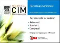 CIM Revision Cards 2005-2006: Marketing Environment