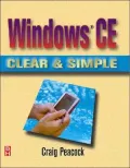 Windows CE clear & simple