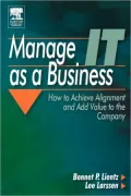 Manage It As A Business