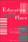 Education and the Market Place