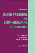 Earth Pressure and Earth-Retaining Structures
