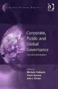 Corporate, Public and Global Governance : The G8 Contribution