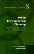 Urban Environmental Planning: Policies, Instruments, and Methods in an International Perspective