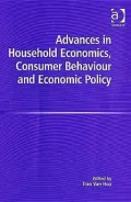 Advances in Household Economics Consumer Behaviour and Economical Policy