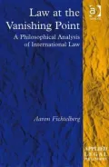 Law at the Vanishing Point: A Philosophical Analysis of International Law