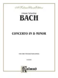 Concerto in D Minor: For Two Pianos/Four Hands