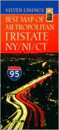 Silver Lining's Best Map of Tristate New York, New Jersey, Connecticut