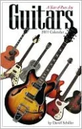 2011 Guitars Wall Calendar