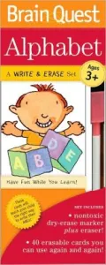 Brain Quest Write and Erase Set: Alphabet