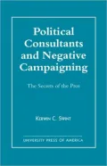 Political Consultants And Negative Campaigning