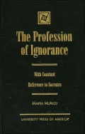 The Profession of Ignorance