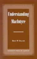Book cover of Understanding MacIntyre