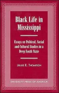Black life in Mississippi