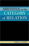 Aristotle on the Category of Relation