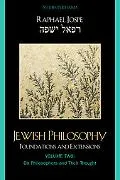Jewish Philosophy: Foundations and Extensions