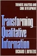 Transforming Qualitative Information: Thematic Analysis and Code Development