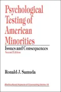 Psychological Testing Of American Minorities, Vol. 1