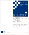 Negotiating On Behalf Of Others