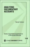 Analyzing Documentary Accounts, Vol. 128