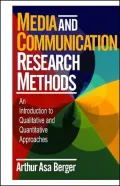 Media and Communication Research: An Introduction to Qualitative and Quantitative Approaches
