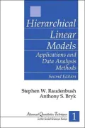 Hierarchical Linear Models: Applications and Data Analysis Methods, Vol. 1