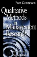 Qualitative Methods in Management Research