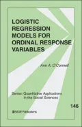 Logistic Regression Models for Ordinal Response Variables