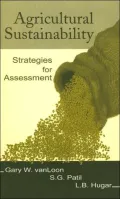 Agricultural Sustainability: Strategies for Assessment