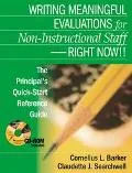 Writing Meaningful Evaluations for Non-Instructional Staff - Right Now The Principal's Quick...