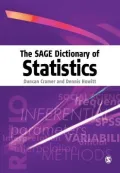 The Sage dictionary of statistics