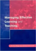 Managing Effective Learning and Teaching