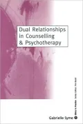 Dual Relationships In Counselling & Psychotherapy