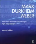 Marx, Durkheim, Weber : Formations of Modern Social Thought