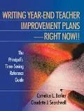 Writing Year-End Teacher Improvement Plans--Right Now!! The Principal's Time-Saving Referenc...
