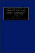 International Review of Comparative Public Policy: Monetary Policy, Vol. 8