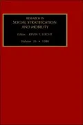 Res Soc Strat Mob V 16, Vol. 16