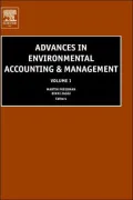 Advances in Environmental Accoutin, Vol. 1