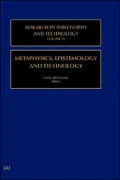 Metaphysics, Epistemology and Technology, Vol. 19