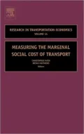 Measuring the Marginal Social Cost of Transport