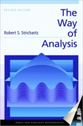 The Way of Analysis, Revised Edition