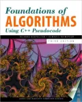 Foundations of Algorithms Using C]+ Pseudocode