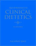 Quick Reference to Clinical Dietetics