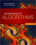 Foundations of Algorithms