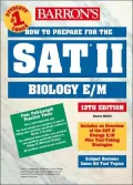 How to prepare for the SAT II, biology E/M
