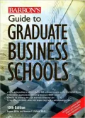 Barron's Guide to Graduate Business Schools