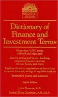 Dictionary of Finance and Investment Terms