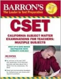 Barron's CSET: California Subject Matter Exams for Teachers: Multiple Subjects