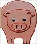 Chunky Farm Pig