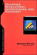 Volunteer Recruitment, Interviewing, and Placement