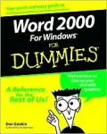 Word 2000 for Windows For Dummies